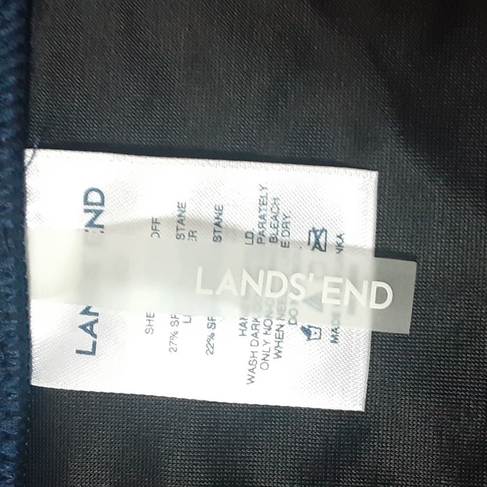 LANDS END NAVY BLUE SWIM BOTTOM, SIZE 16W NWOT - Picture 4 of 8